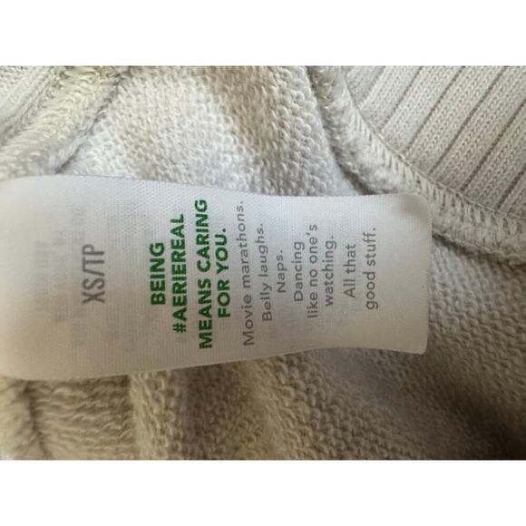 Aerie Oversized Knit Turtleneck Blouse - Size XS - Picture 5 of 8